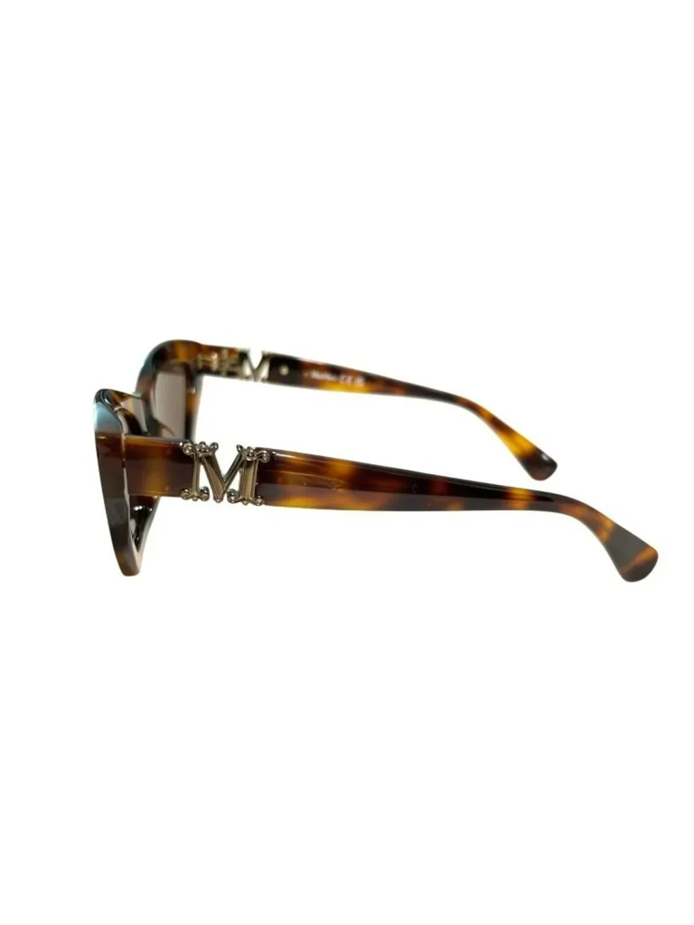 Max Mara Tortoiseshell Cat Eye Sunglasses MM0057 52E With Case & Cloth New